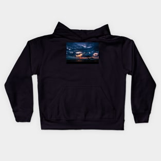 The Mad River and the Pacific Ocean Kids Hoodie